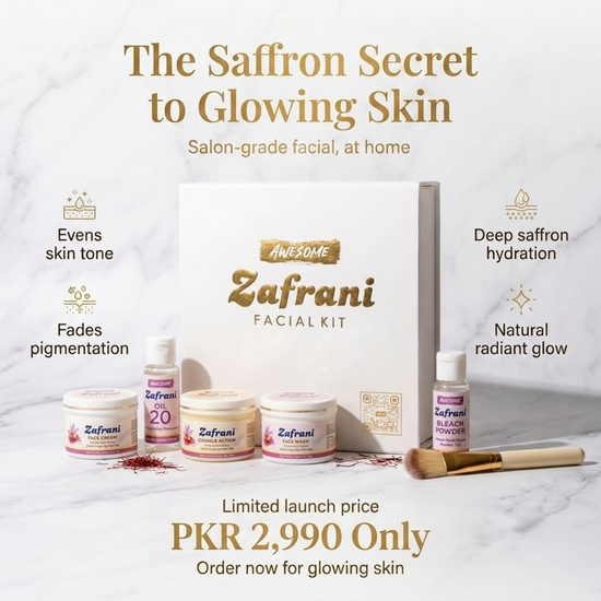 Awesome Zafrani Gold Facial Kit