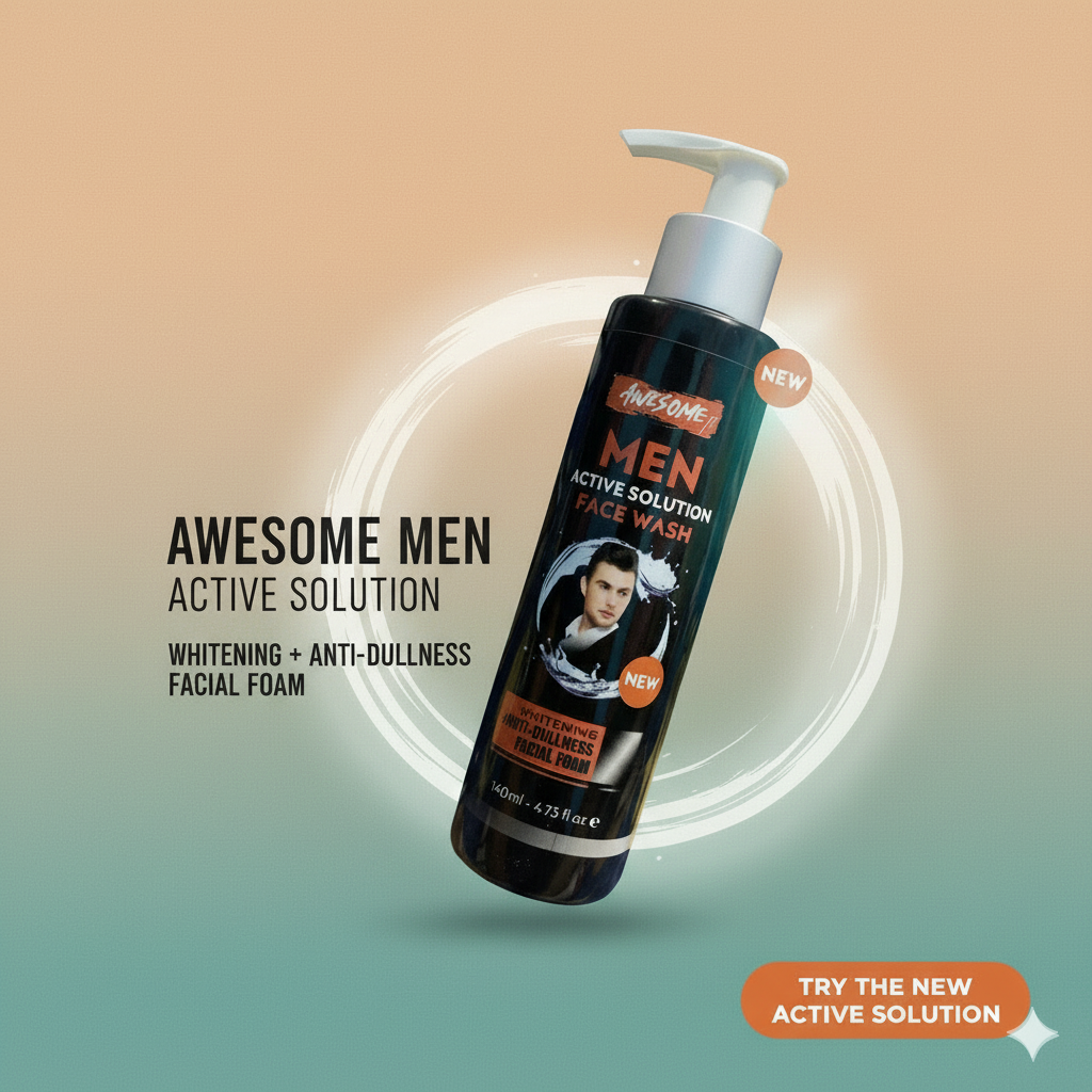 Awesome Men Active Face Wash