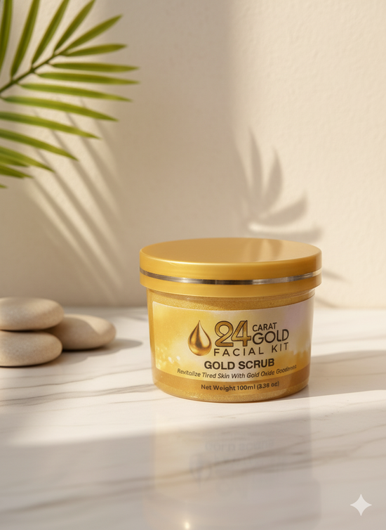 Awesome 24K Gold Face Scrub Massage Cream