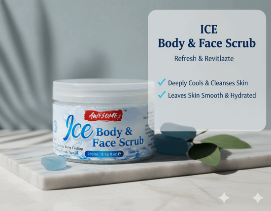Awesome Ice Face And Body Scrub