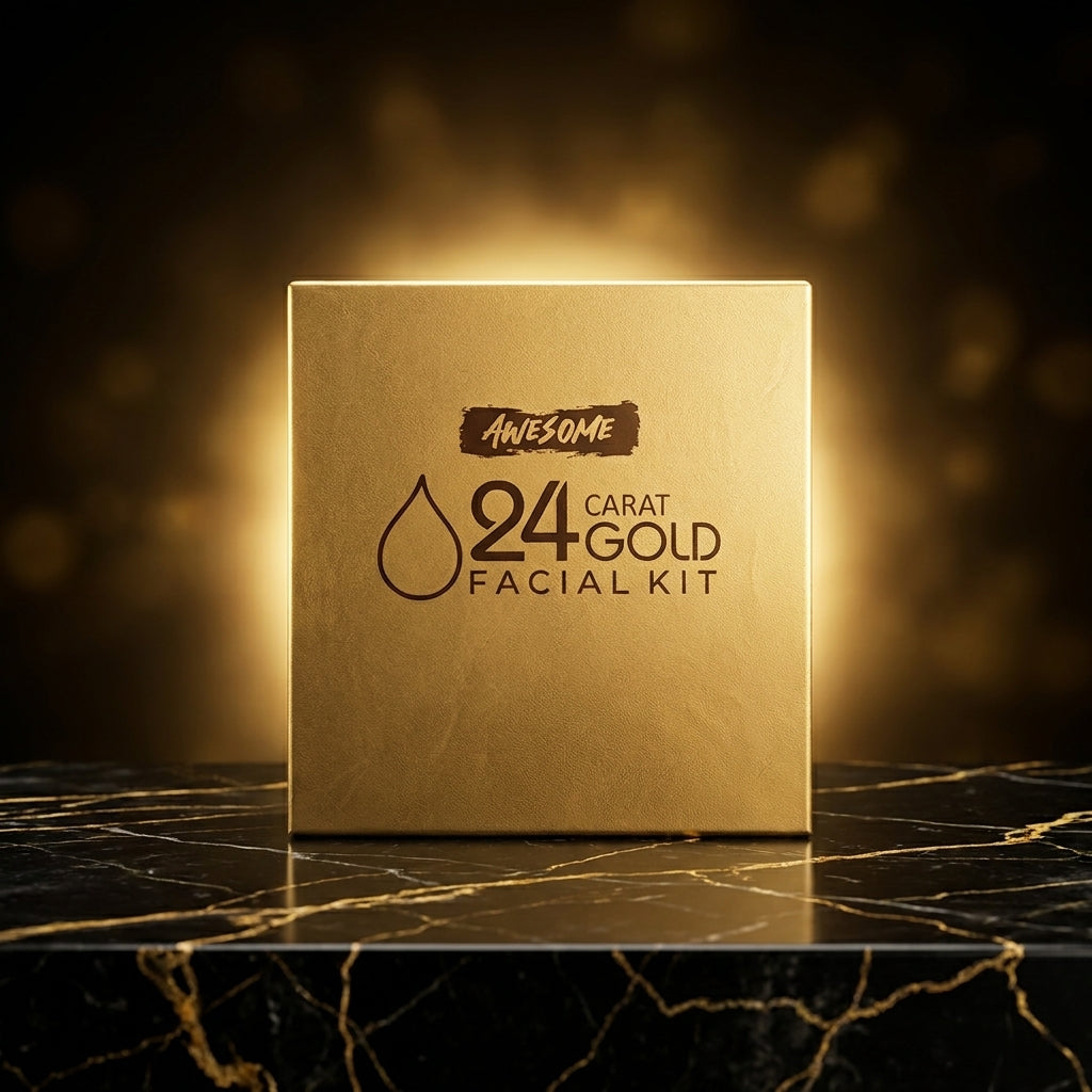 Awesome 24 Carat Gold Facial Kit